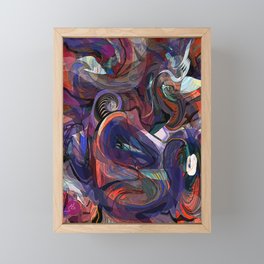My Thoughts, Fantasies and Illusions Framed Mini Art Print