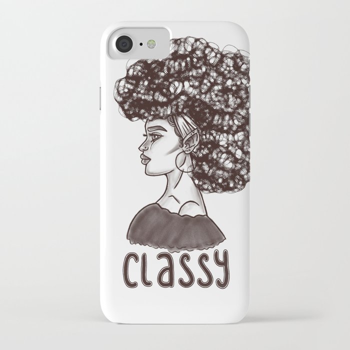 Classy Kind of lady iPhone Case