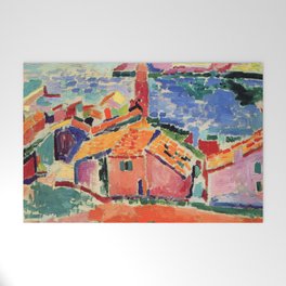Henri Matisse The Roofs of Collioure Welcome Mat