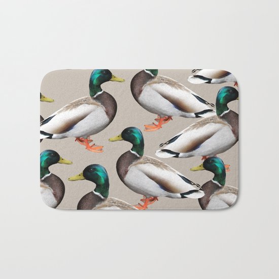 Mallards #society6 #decor #buyart Bath Mat
