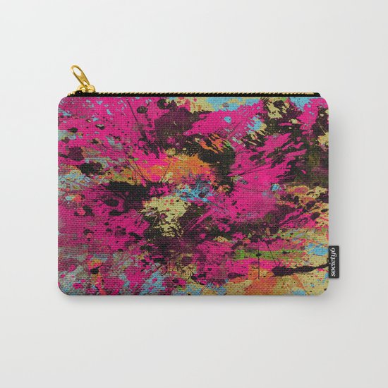 Express Yourself IV - Abstract, oil painting Carry-All Pouch