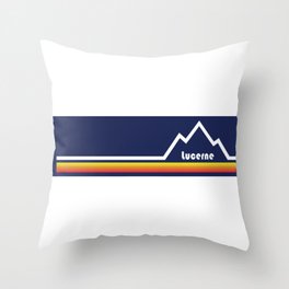 Lucerne Switzerland Throw Pillow