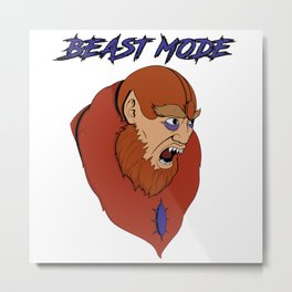 Beast Mode Metal Print | Battlecat, 80Scartoon, Sorceress, Manatarms, Teela, Drawing, Cartoon, Princeadam, Grayskull, Snakemountain 