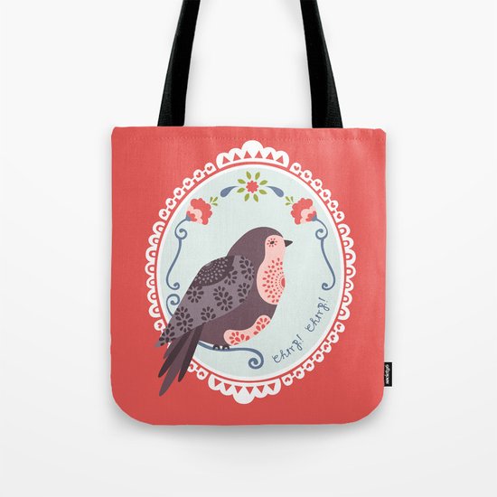 Signorina Pettirosso Tote Bag