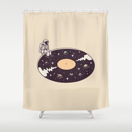 Cosmic Sound Shower Curtain