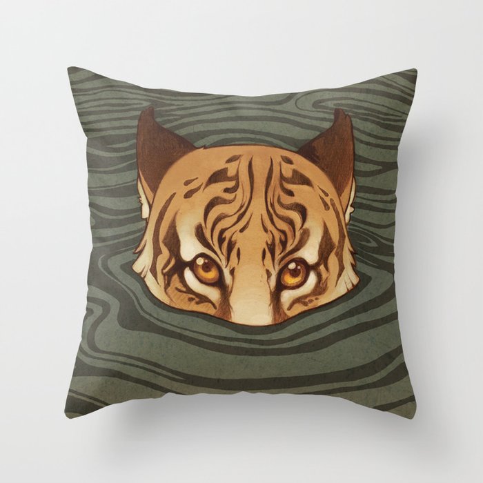 Washed Away Throw Pillow