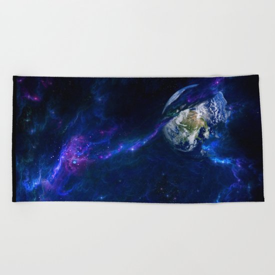 Lost In Space Beach Towel