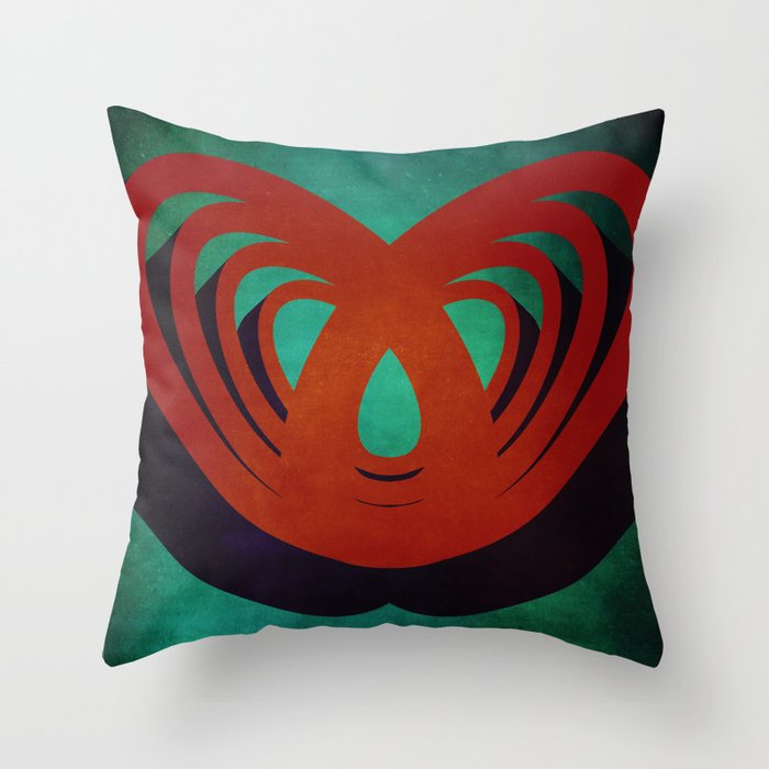 His heart grew two sizes too small Throw Pillow by Flipville