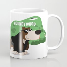 Hollywood Basset Hound Coffee Mug
