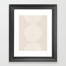 blank space Framed Art Print