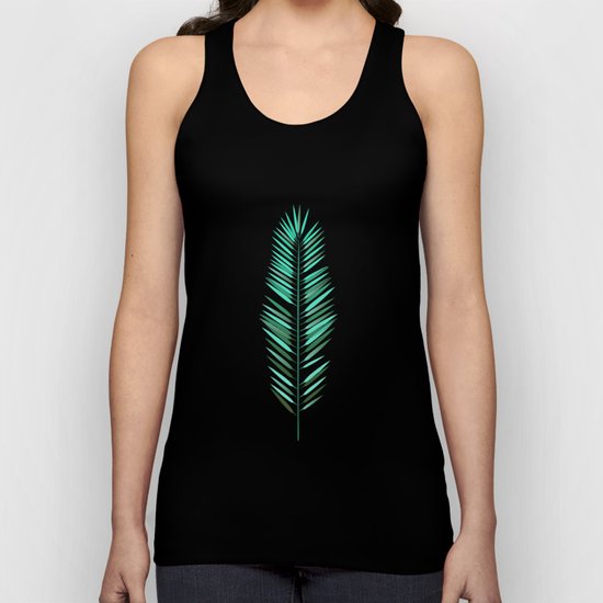 Tropical Leaves Unisex Tank Top