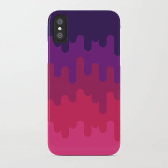 Drips and Drops - Pink iPhone Case