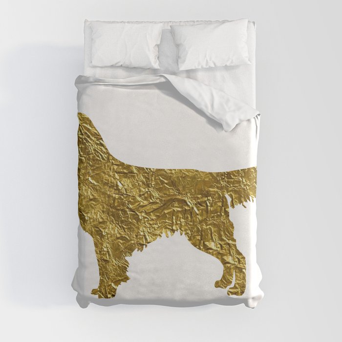 Golden retriever Duvet Cover