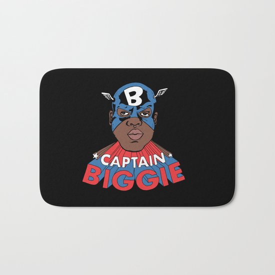 Captain Biggie Bath Mat
