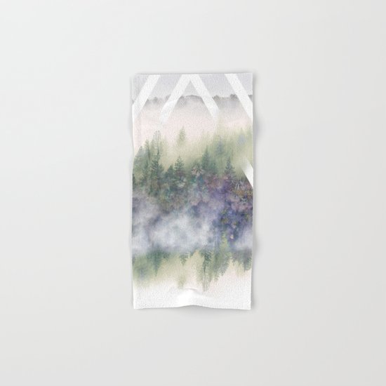 Foggy Mountains Hand & Bath Towel