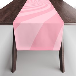 Pinkie Spiraling Table Runner