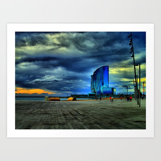From the Mars Hotel Art Print