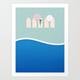 Palm Springs  Art Print