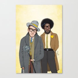 Elvis Costello and The Roots - Wise Up Ghost Canvas Print
