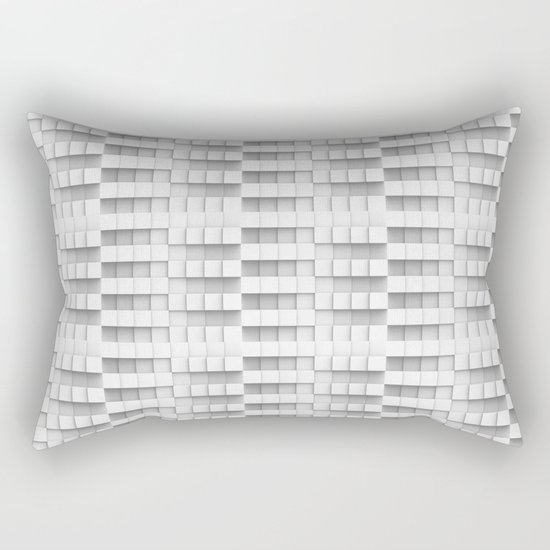 Simple Whitey Rectangular Pillow