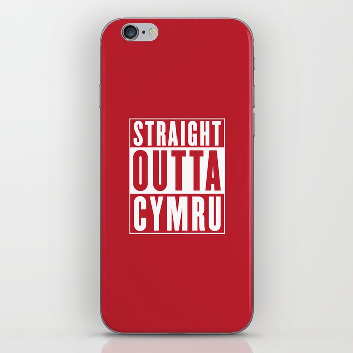 Straight Outta Cymru - Wales Rugby iPhone Skin