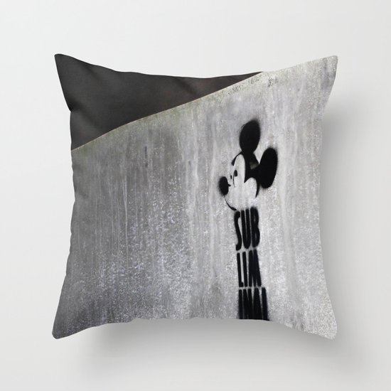 Subliminal - Disney Throw Pillow