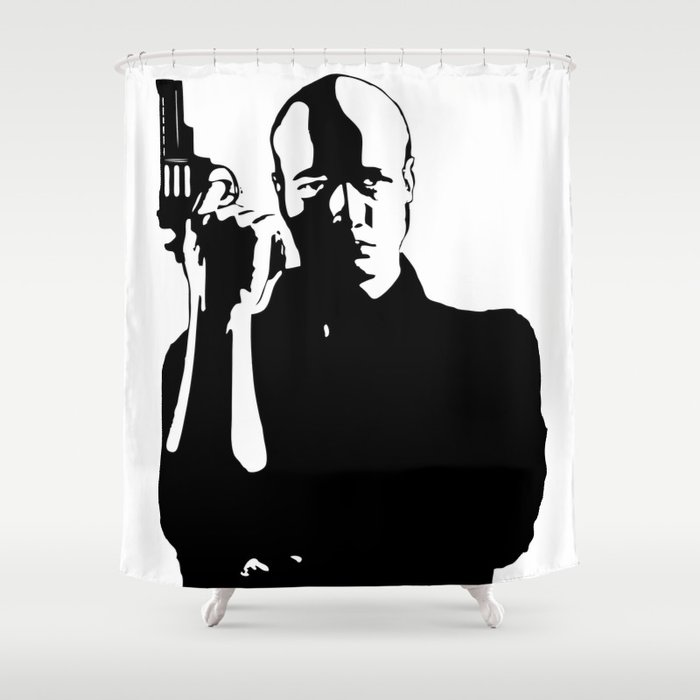 Gunman Shower Curtain