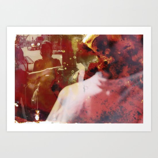 Crowd Art Print