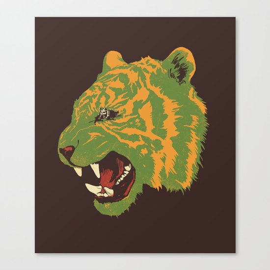 Eye Of The Tiger Canvas Print