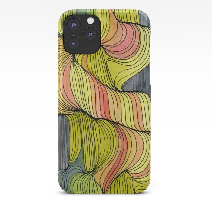 Line Waves iPhone Case