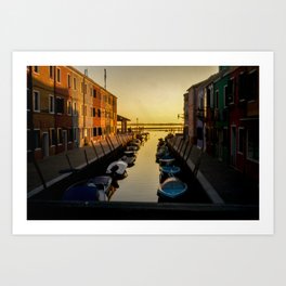 Burano Art Print | Traveltheworld, Venice, Graphicdesign, Carpediem, Viajar, Life, Gondola, Birds, Italy, Travel 