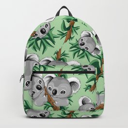 Koala Baby on the Eucalypt Branch Backpack