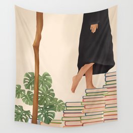 Books Wall Tapestry