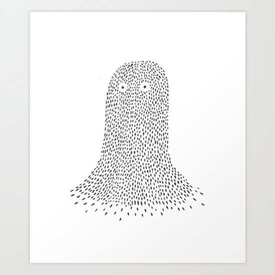 Berlin Ghost 2010 Art Print