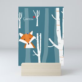 Be curious Mini Art Print