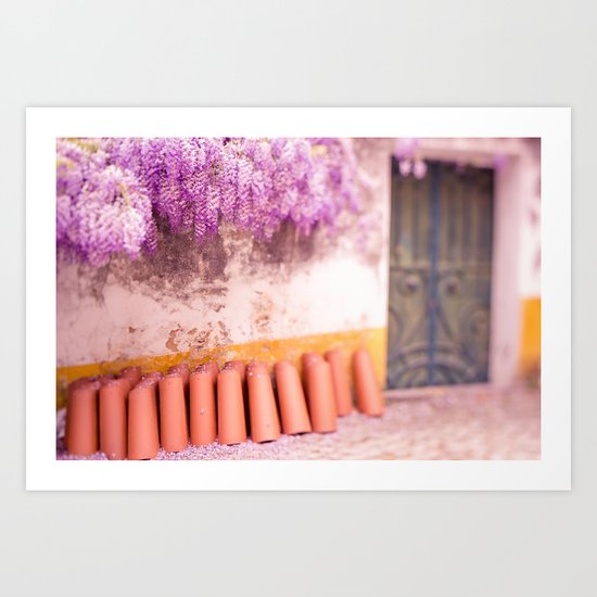 A beautiful doorstep Art Print