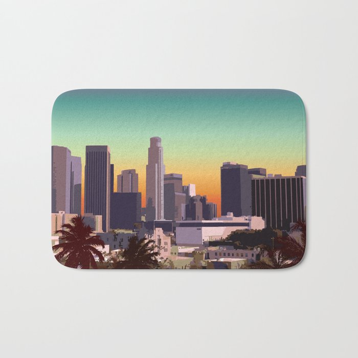 Downtown Los Angeles Bath Mat