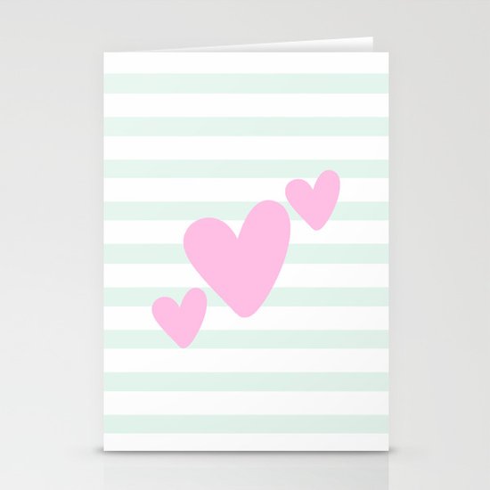 HEARTS Stationery Cards