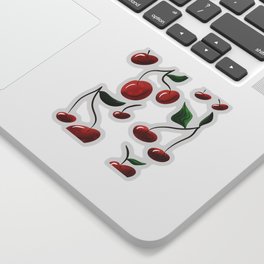 Cheerful Cherries Sticker