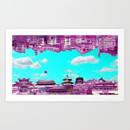 marcopolo with no echo Art Print