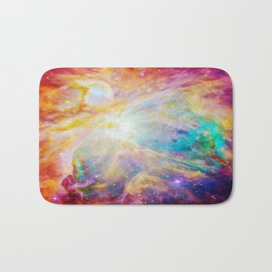 nEBula : Colorful Orion Nebula Bath Mat