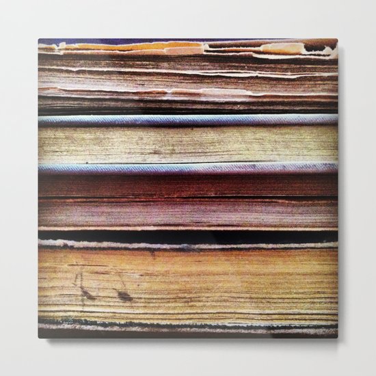 Old Books Metal Print