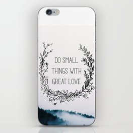 Small Things iPhone Skin