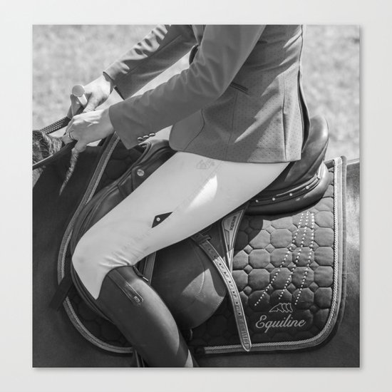 Horse Jumping 4 Canvas Print