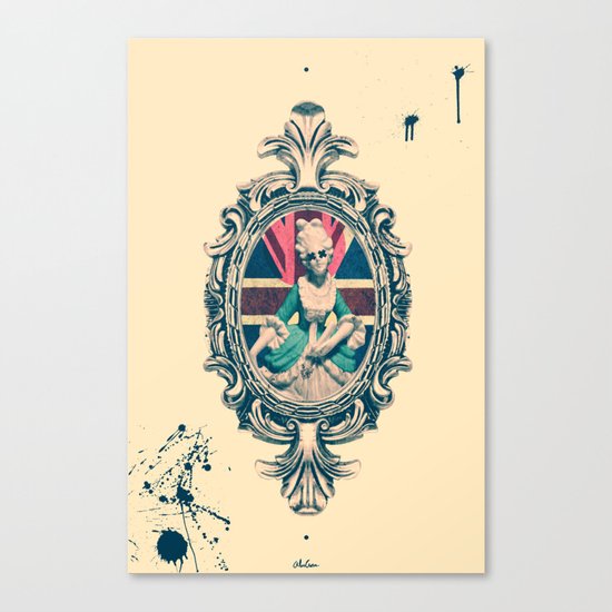 Bourgeoisie Woman Canvas Print