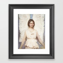 Angel, 1887 by Abbott Handerson Thayer Framed Art Print