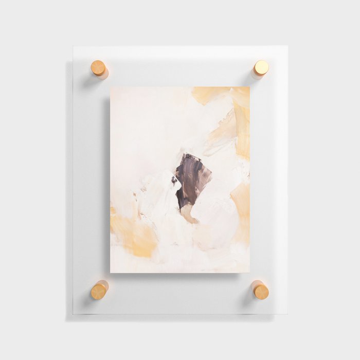 Abstract Neutrals V1 Floating Acrylic Print