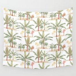 Madagascan Dream White Wall Tapestry