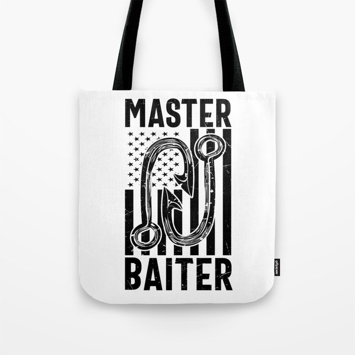 Master Baiter Fishing Tote Bag