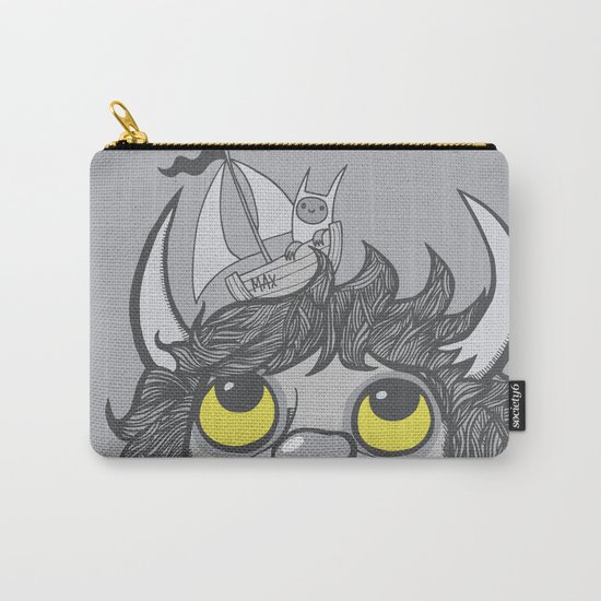 My Moishe (Grayscale) Carry-All Pouch
